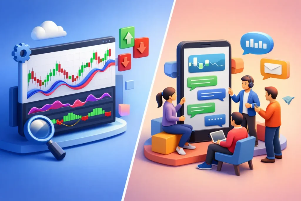 TradingView Indicators vs Signal Groups